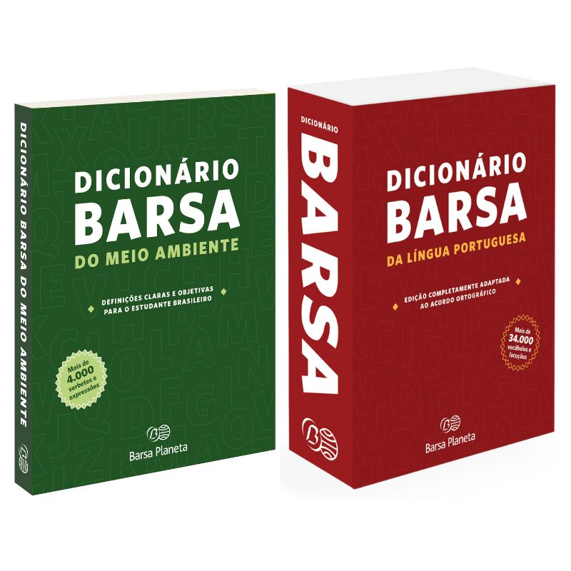 Dicionário Barsa da língua portuguesa + Dicionário Barsa do meio ambiente
