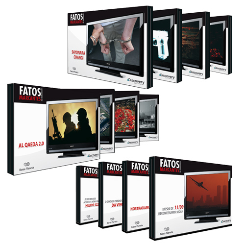 Fatos marcantes - 12 DVDs
